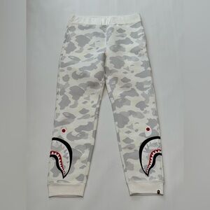 BAPE City Shark Slim Camouflage Glow-in-the-Dark Sweatpants